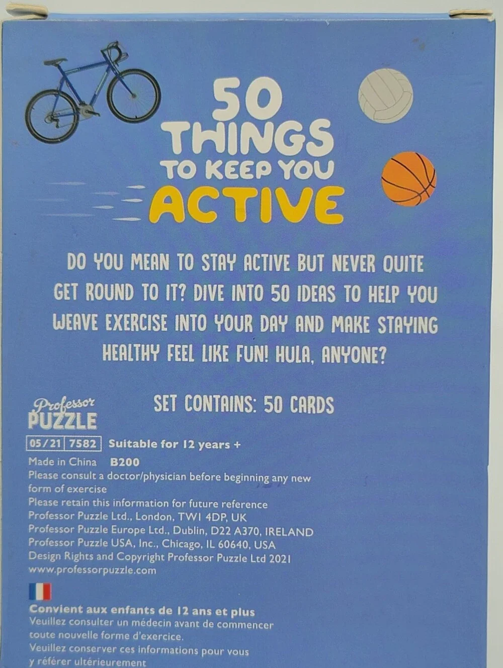 Professor Puzzle 50 Things Mindfulness Keep You Active Card Decks Set of 2
